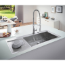 Кухонная мойка стальная Grohe K1000, 116x52 (31582SD0)
