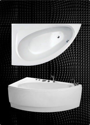 Ванна с гидромассажем Balteco Idea 16, левая, 160x92 (IDEA16)