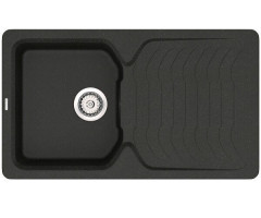 Кухонная мойка гранитная Vankor Sigma, 85x50, черный (SIGMA SMP 02.85 BLACK)