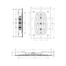 Верхний душ Hansgrohe Raindance Rainmaker Air (28418000)
