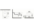 Биде подвесное Idevit Halley (3206-2605-1201)