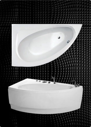 Ванна з гідромасажем Balteco Idea 17, права, 170x100 (IDEA17)