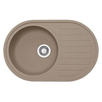 Кухонная мойка гранитная Franke ROG 611, 77x50, миндаль (114.0381.064)