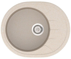 Кухонная мойка гранитная Vankor Sity, 61х50, бежевый (SITY SMO 02.61 BEIGE)