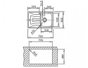 Кухонная мойка стальная Teka Universal, 79x50 (10120001)