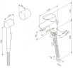 Cмеситель для умывальника AM.PM Like, однорычажный, хром (F8003000)