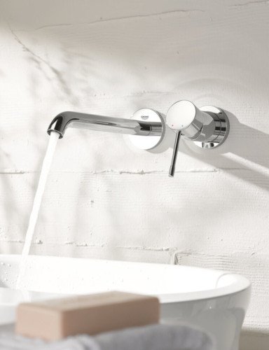 Cмеситель для умывальника Grohe Essence, однорычажный, хром (19408001)