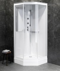 Гідромасажний бокс AM.PM Gem, 90x90 (W90C-018-090WTA)