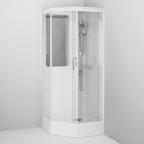 Гидромассажный бокс AM.PM Gem, 90x90 (W90C-018-090WTA)