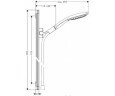 Душевой гарнитур Hansgrohe Raindance Select 150/Unica S Puro (26626000)