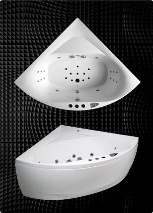Ванна з гідромасажем Balteco Linea 15, 150x150 (LINEA15)