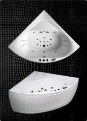 Ванна з гідромасажем Balteco Linea 15, 150x150 (LINEA15)
