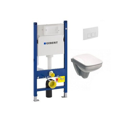 Комплект: Унитаз Kolo Nova Pro Rimfree + Инсталляция Geberit Duofix Delta + Крышка Soft-Close + Клавиша Delta 50 (M39018000+458.126.00.1+M30116000+115.135.11.1)