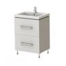 Тумба с умывальником Juventa Vetro, 60 (VT-60WHITE)