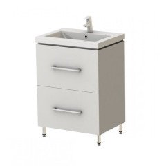 Тумба з умивальником Juventa Vetro, 60 (VT-60WHITE)