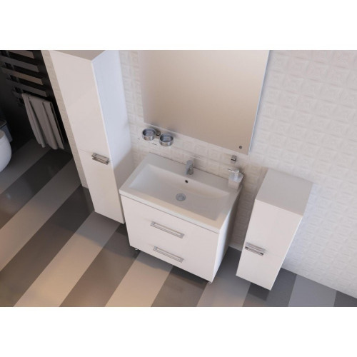 Тумба с умывальником Juventa Vetro, 60 (VT-60WHITE)