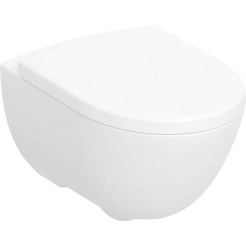 Унітаз підвісний Geberit Modo Round Rimfree, soft-close (502.939.00.1)