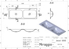 Умывальник JESSEL 1200-2 MIRASOFT