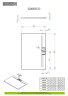 Душовий піддон Radaway Giaros D, 120x90 (MKGD1290-03)