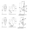 Пісуар Villeroy&Boch Subway (75130001)