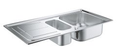 Кухонна мийка сталева Grohe K300, 97x50 (31564SD0)