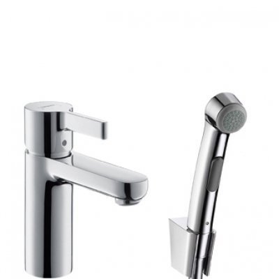 Cмеситель для умывальника Hansgrohe Metris S, однорычажный, хром (31160000)