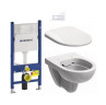 Комплект: Унитаз Kolo Nova Pro Rimfree + Инсталляция Geberit Duofix Delta + Крышка Soft-Close + Клавиша Delta 51 (M33120000+458.126.00.1+M30112000+115.105.11.1)