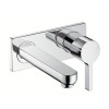 Cмеситель для умывальника Hansgrohe Metris S, однорычажный, хром (31162000)