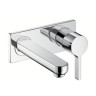 Cмеситель для умывальника Hansgrohe Metris S, однорычажный, хром (31162000)