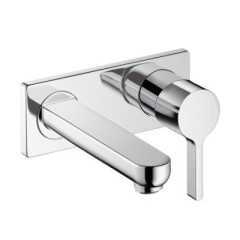 Cмеситель для умывальника Hansgrohe Metris S, однорычажный, хром (31162000)