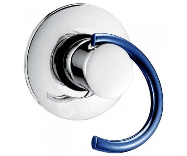 Cмеситель для душа Emmevi Twist, однорычажный, синий (CBL6609)