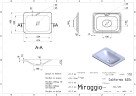 Умывальник CALIFORNIA MIRASTONE GRAY