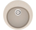 Кухонная мойка гранитная Vankor Sity, 50х50, бежевый (SITY SMR 01.50 BEIGE)