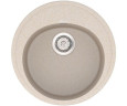 Кухонная мойка гранитная Vankor Sity, 50х50, бежевый (SITY SMR 01.50 BEIGE)