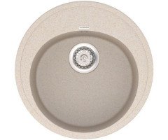 Кухонная мойка гранитная Vankor Sity, 50х50, бежевый (SITY SMR 01.50 BEIGE)