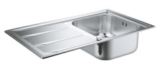 Кухонная мойка стальная Grohe K400, 86x50 (31566SD0)
