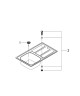 Кухонна мийка сталева Grohe K400, 86x50 (31566SD0)
