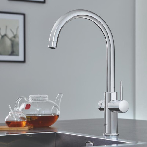 Смеситель для кухни Grohe Red Duo New, однорычажный, хром (30083001)