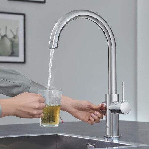 Смеситель для кухни Grohe Red Duo New, однорычажный, хром (30083001)