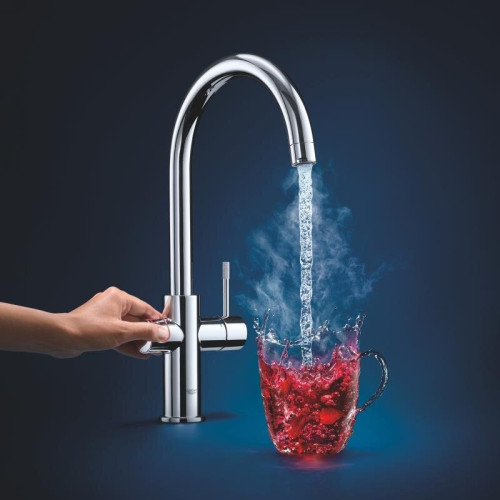 Смеситель для кухни Grohe Red Duo New, однорычажный, хром (30083001)