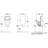 Пісуар Villeroy&Boch Subway AquaZero (75170001)