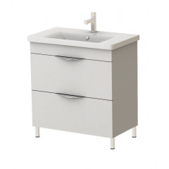 Тумба з умивальником Juventa Viola, 80 (VL-80WHITEП)