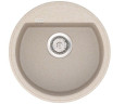 Кухонная мойка гранитная Vankor Easy, 45x45, бежевый (EASY EMR 01.45 BEIGE)