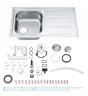 Кухонна мийка сталева Grohe K400, 87x51 (31568SD0)