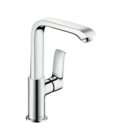 Cмеситель для умывальника Hansgrohe Metris, однорычажный, хром (31081000)
