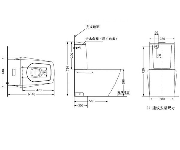 Бачок для унитаза Toto Jewelhex (SWN680B)