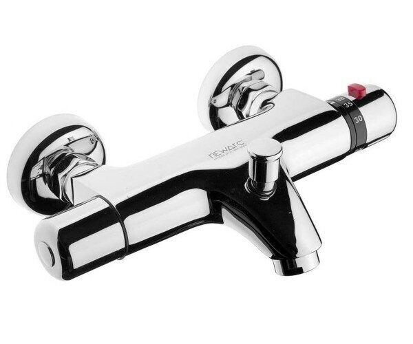 Змішувач для ванни Newarc Tekno, термостат, хром (500511)
