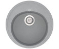 Кухонная мойка гранитная Vankor Sity, 50х50, серый (SITY SMR 01.50 GRAY)