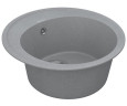 Кухонная мойка гранитная Vankor Sity, 50х50, серый (SITY SMR 01.50 GRAY)